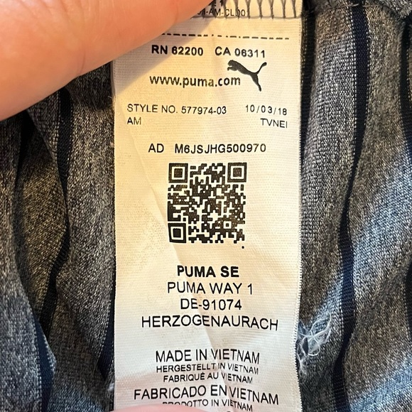 Men’s Puma Golf Polo Trump National Doral - Grey - Picture 5 of 7